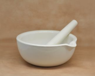 Mortero de Porcelana de 216 mm